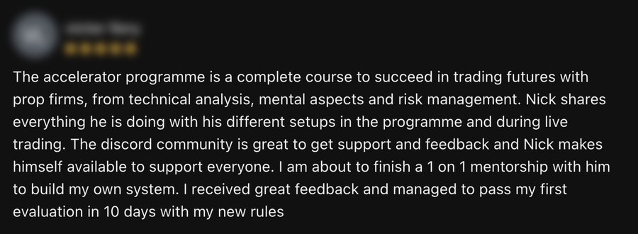 Review: finishing a one on one mentorship to build my own system, and passing an evaluation in ten days with new rules