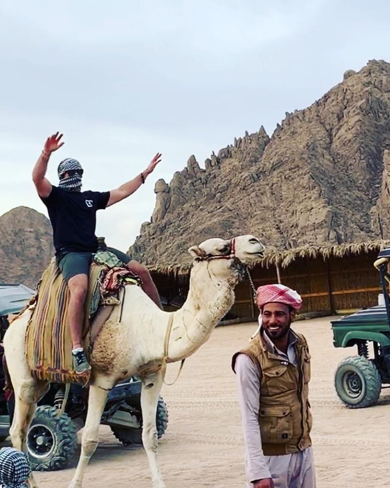 Nick Updike: Camels in Egypt
