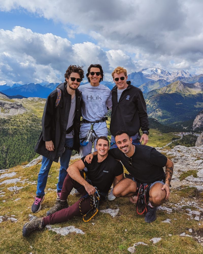 Nick Updike: Rock climbing in the Dolomites